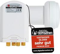 Opticum Quad LNB - LQP-04H - Contatti dorati (Full HD, 3D)