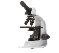 Optika Microscopio B-151, mono, DIN, achro, 40-400x, LED 1W