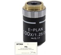Optika Obiettivo M-148P, 100x/1.25 (OIL/WATER), infinity, plan, POL, ( B-383POL)