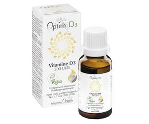 OPTIM D3 Vitamine Veg.500UI