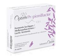 OPTIM Propionibacter Fermenti lattici in capsule Propionibacterium freudenreichii 20 capsule | Probiotici fonte di acido propionico propionato Integratore intestino, colon i microbiota
