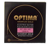 Corde Optima per chitarra elettrica Corde d'oro. Set Maxiflex 12028 EL