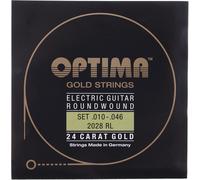 Optima Corde d'oro per chitarra elettrica 2028 RL – Set di corde tonde