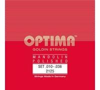 Optima 2123 Mandolin Goldin Strings Polished, Loop End D '-3 (Coppia)