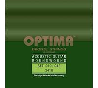 Set di corde per chitarra acustica Optima Bronze 12 corde