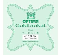 Optima Corde per violino broccato dorato 3/4 E 0,28 K x dure