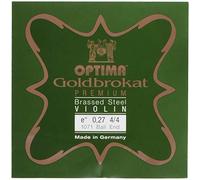 Optima Corde per violino broccato dorato premium ottonate 4/4 E 0,27 K