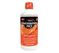 Optima Glucosamine HCl 1200mg Integratore Liquido Arancia & Ananas 1000ml
