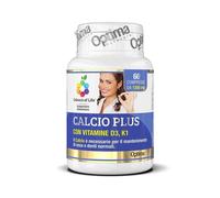 Calcio Plus - Integratore di Calcio - per Mantenimento di Ossa e Denti - Senza Glutine, per vegetariani 60 Compresse Colours Of Life