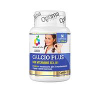 Optima Naturals - Colours of Life Calcio Plus - Vitamine D3 e K1 Proteine, frullati & barrette 1 pieces unisex