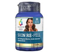 Optima Naturals Integratore Skin Re-Fill per pelle, capelli e unghie, 60cps