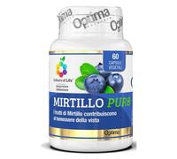 Optima Naturals Mirtillo Puro Colours Of Life Integratore Vista 60 Capsule
