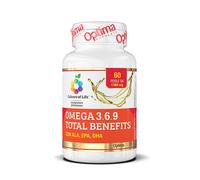 Optima Naturals Omega 3-6-9 Total Benefits 60 Perle 1387,6mg