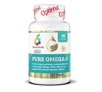 OPTIMA NATURALS Srl Integratore Pure Omega 3 Colours per la funzione cardiaca, 60cps