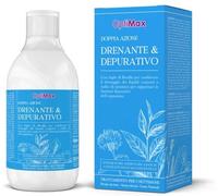 Optima Naturals OptiMax Drenante & Depurativo - Integratore liquido pronto da bere a base di estratti vegetali - Svolge un'azione drenante e depurativa dell'organismo - Senza Glutine e Vegano, 500 ml