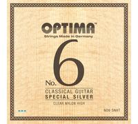 Optima No.6 Special Silver Classic Strings Nylon Per Chitarra Classica Set
