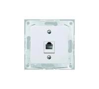 Optima presa telefonica singola RJ12 bianco 12004702