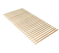 Optima Rete arrotolabile da 90x200 cm con doghe flessibili in legno, adatta a tutti i materassi