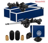 OPTIMAL 2x Ammortizzatore + Supporto Kit Parapolvere Ant. per Mercedes