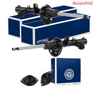 OPTIMAL 2x Ammortizzatore + Supporto Posteriore Sinistra Dx per Nissan Almera I