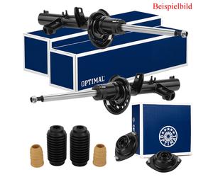OPTIMAL 2X Ammortizzatori + Supporti + Kit Di Protezione Per Mercedes