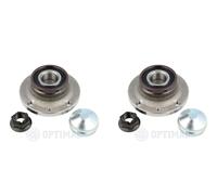 OPTIMAL 2x Cuscinetto Ruota Mozzo Assale Posteriore per Opel Corsa D S07 X15 M13