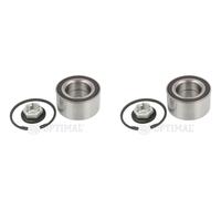 OPTIMAL 2x Cuscinetto Ruota Mozzo Asse Ant. per Ford Kuga II C-Max DM2 Dxa CB7