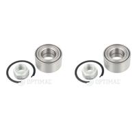 OPTIMAL 2x Cuscinetto Ruota Mozzo Frontale per Fiat Barchetta Doblo Alfa Romeo