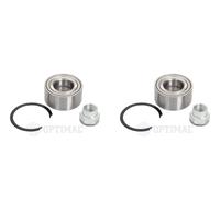 OPTIMAL 2x Cuscinetto Ruota Mozzo Frontale per Fiat Punto Van Lancia Y Delta II