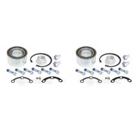 OPTIMAL 2x Cuscinetto Ruota Mozzo Posteriore per Mercedes Saloon Classe E W124