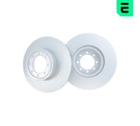 OPTIMAL 2x Dischi-Freno Ventilato Rivestito per Iveco Quotidiano IV