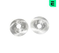 OPTIMAL 2x Disco Freni Anteriore Ø262 MM per Land Rover LN 2.0 TD4 4x4