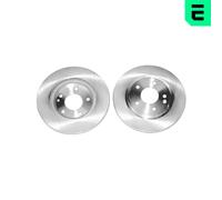 OPTIMAL 2x Disco Freni Anteriore Ø276 MM Ventilato per Mercedes-Benz Classe W168
