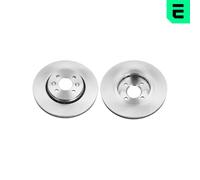 OPTIMAL 2x Disco Freni Anteriore Ø280 MM Ventilato per Renault Ca J5_1.2 Tce