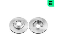 OPTIMAL 2x Disco Freni Anteriore Ø295 MM Ventilato per Mercedes Classe W246