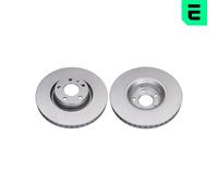 OPTIMAL 2x Disco Freni Anteriore Ø321 MM Ventilato per Audi A6 Allroad 4FH C6