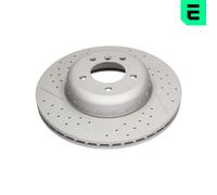 OPTIMAL 2x Disco Freni Anteriore Ø338 MM per BMW 1er E87 116i 118i E81 118d 3er