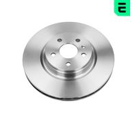 OPTIMAL 2x Disco Freni Anteriore Ø355 MM Ventilato per Tesla Modello S 5YJS 60D
