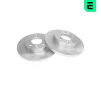 OPTIMAL 2X Disco Freno Anteriore Ø238 Mm Per Renault Clio II BB_ CB_ 1.2 16V