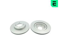 OPTIMAL 2X Disco Freno Anteriore Ø251 Mm Per Mitsubishi Mirage/Space Star