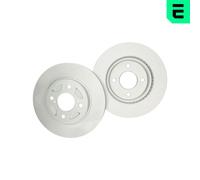 OPTIMAL 2X Disco Freno Anteriore Ø252 Mm Ventilato Per Suzuki Swift V AZ 1.2