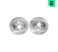 OPTIMAL 2X Disco Freno Anteriore Ø255 Mm Per Toyota Celica ZZT23_ 1.8 16V VT-I