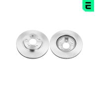 OPTIMAL 2X Disco Freno Anteriore Ø282 Mm Per Honda Civic VII Hatchback EU EP EV