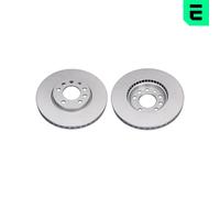 OPTIMAL 2X Disco Freno Anteriore Ø285 Mm Ventilato Per Opel Vectra C Saab 9-3