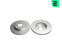 OPTIMAL 2X Disco Freno Anteriore Ø295 Mm Per Mercedes-Benz E-Klasse W211 S211