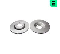 OPTIMAL 2X Disco Freno Anteriore Ø308 Mm Ventilato Per Opel Adam M13 1.0 Corsa E