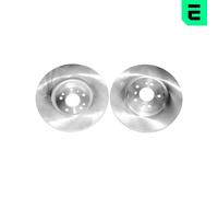 OPTIMAL 2X Disco Freno Anteriore Ø330 Mm Per Mercedes-Benz M-Klasse W164 ML 320