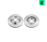 OPTIMAL 2X Disco Freno Anteriore Ø355 Mm Ventilato Per Jaguar XF _J05_ CC9 3.0 D