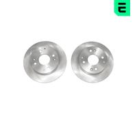 OPTIMAL 2x Disco Freno Posteriore Ø260 MM Pieno per Honda Accord V Ce Cf 1.9i