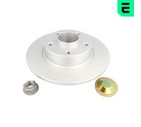 OPTIMAL 2x Disco Freno Posteriore Ø280mm Pieno per Renault Trafic II Box Fl 2.0